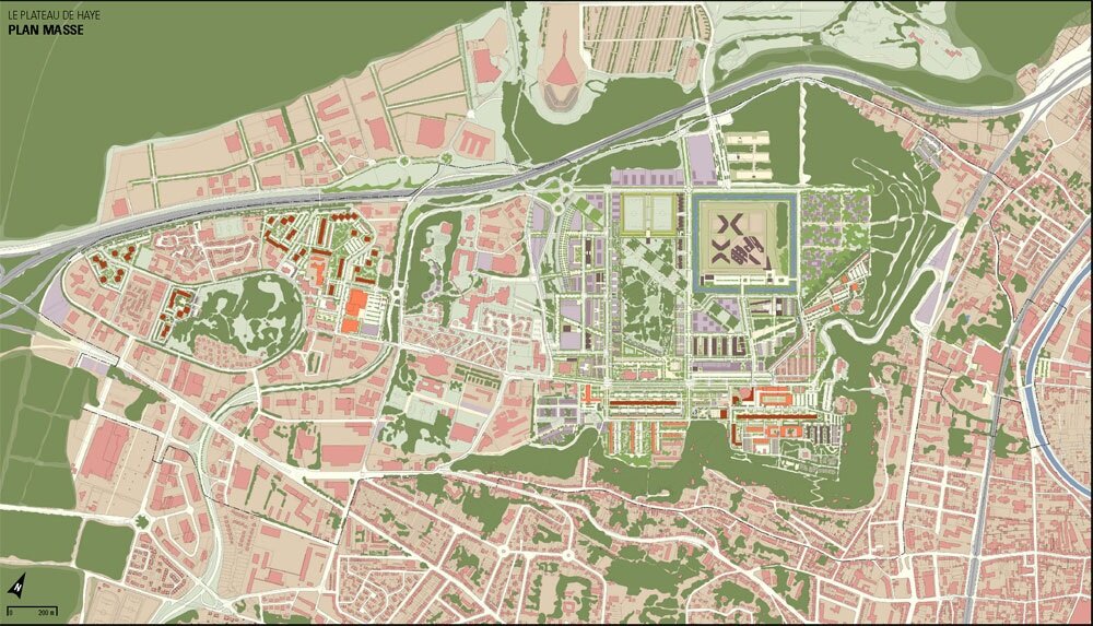 plateau-haye-plan plateau haye plan Le palmarès du Grand Prix National Ecoquartiers 2011 : le plateau de la Haye et la zone de lunion lauréats