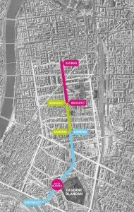 plan rue garibaldi lyon 190x300 Le GrandLyon projette de réaménager et dapaiser la rue Garibaldi