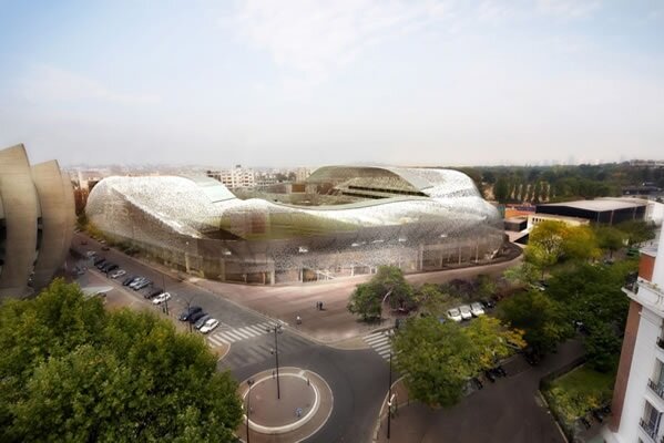 rugby stade jean bouin ricciotti Actualité sur le chantier du stade Jean Bouin par Rudy Ricciotti