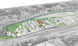 Livraison programmée pour le nouveau Pont Chardonnet à Rennes : été 2012 zac baud chardonnet rennes pont projet urbain 300x180 Livraison programmée pour le nouveau Pont Chardonnet à Rennes : été 2012