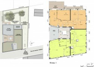 plan masse haibat saliere grenoble 300x216 Les habitats groupés : projets de construction participative et écologique