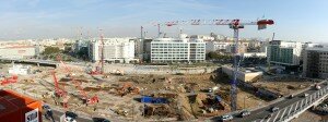 chantier quai arenc marseille 300x112 Trois nouvelles tours à Marseille : Quais dArenc top départ des travaux