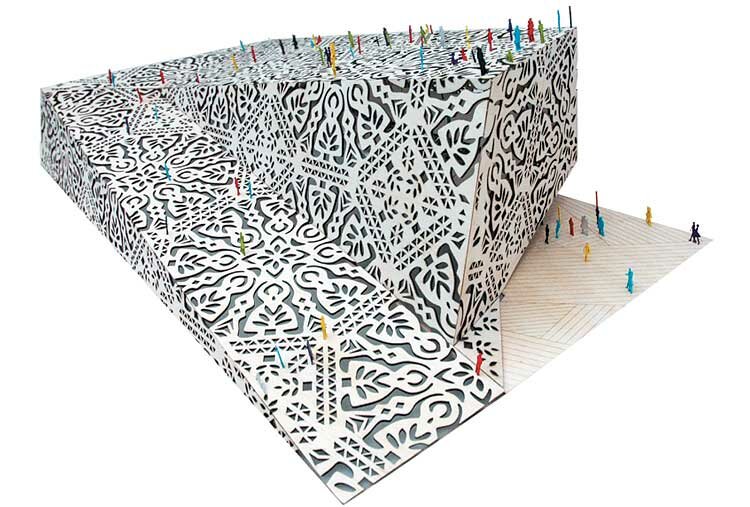 maquette pavillon pologne shanghai 2010 Le pavillon polonais à lexposition universelle de Shanghai 2010