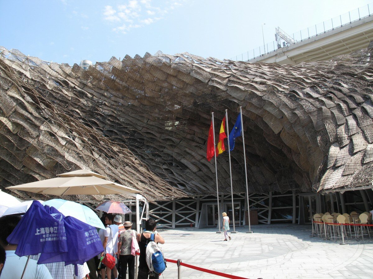 pavillon espagne shanghai 1200x900 Visite du pavillon Espagne à lexposition universelle de Shanghai