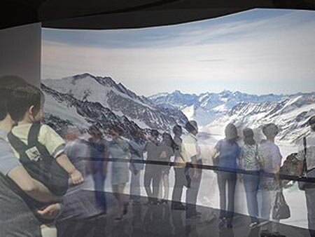 pavillon suisse exposition universelle montagne Le pavillon Suisse à lexposition universelle de Shanghai 2010
