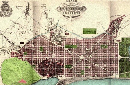 plan cerda 450x295 Barcelone: Plan Cerda
