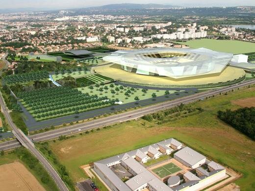 stade ol decines euro Le projet du stade des Lumières à Lyon avance ! Objectif : Euro 2016