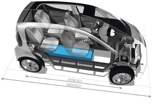 autolib bluecar Inauguration des véhicules électriques en libre service à Paris : Autolib
