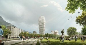 esplanade grenoble portzamparc 300x158 La ZAC de lEsplanade à Grenoble : Portzamparc met le projet sur les rails