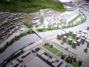 maquette projet esplanade grenoble 300x225 La ZAC de lEsplanade à Grenoble : Portzamparc met le projet sur les rails