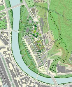 plan masse zac esplanade grenoble 247x300 La ZAC de lEsplanade à Grenoble : Portzamparc met le projet sur les rails