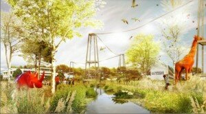 projet montpellier amenagement parc montcalm eai apack 300x166 Un projet urbain en devenir sur 38 hectares de friche militaire à Montpellier