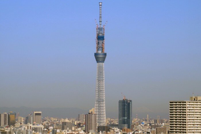 tour record haute monde tokyo sky tree japon 700x466 tour record haute monde tokyo sky tree japon