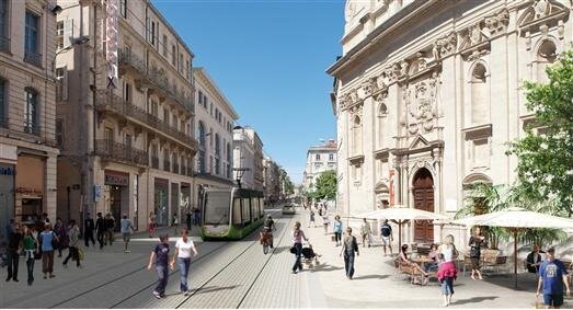 tramway rue republique avignon projet navette Bientôt un tramway à Avignon : quels tracés possibles ?