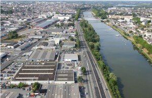 berge maine angers 300x194 François Grether remporte le concours pour le réaménagement des berges de la Maine à Angers