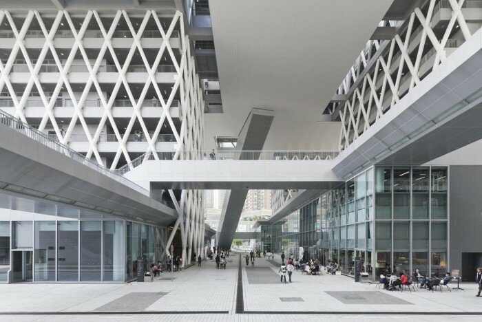 interieur design center hong kong 700x468 Institut du Design de Hong Kong (HKDI)