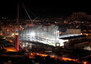 chantier olympique marseille velodrome 300x210 Suivez lintégralité du chantier du stade vélodrome à Marseille en direct