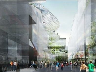 ile seguin projet 2 jean nouvel visuel rue Les projets de jean Nouvel pour lIle Seguin en image
