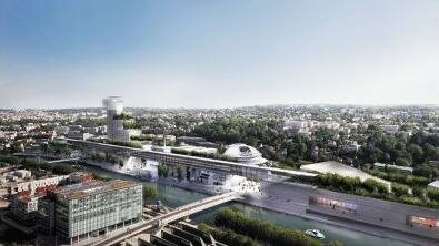 ile seguin projet 2 jean nouvel vue ensemble Les projets de jean Nouvel pour lIle Seguin en image
