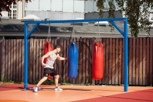 mobilier sport urbain boxe 300x200 Espace public : du rêve à la réalité ? Superkilen : un projet au cœur de Copenhague