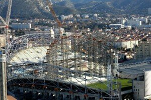 travaux stade velodrome 300x200 Suivez lintégralité du chantier du stade vélodrome à Marseille en direct