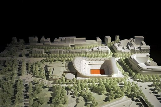 maquette projet roland garros Lextension de Roland Garros coûtera beaucoup plus cher que prévu