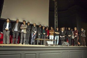 Les lauréats du Palmarès des jeunes urbanistes avec Cécile