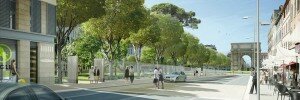 avenue camille pelletan marseille projet 300x100 Un projet ambitieux pour le quartier Saint Charles à Marseille : un nouveau parc en centre ville