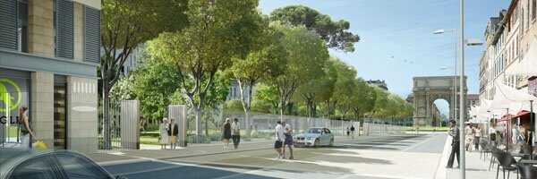 avenue camille pelletan marseille projet Un projet ambitieux pour le quartier Saint Charles à Marseille : un nouveau parc en centre ville