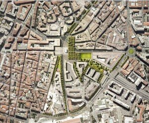 projet alfred peter amenagement porte aix marseille 300x247 Un projet ambitieux pour le quartier Saint Charles à Marseille : un nouveau parc en centre ville
