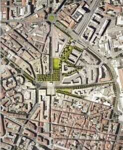 projet alfred peter amenagement porte aix marseille1 247x300 Un projet ambitieux pour le quartier Saint Charles à Marseille : un nouveau parc en centre ville