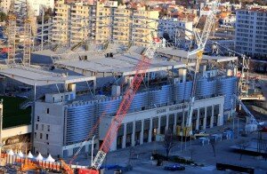 travaux jean bouin marseille 300x196 Suivez lintégralité du chantier du stade vélodrome à Marseille en direct