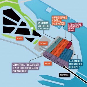 capucins brest mediatheque cinema 300x300 Un nouvel éco quartier au coeur de la ville de Brest : le Plateau des Capucins