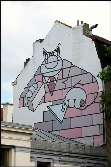 le chat geluck bruxelles Insolite : un parcours BD dans la ville de Bruxelles
