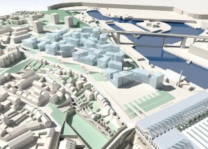 projet urbain plateau capucins brest 300x215 Un nouvel éco quartier au coeur de la ville de Brest : le Plateau des Capucins
