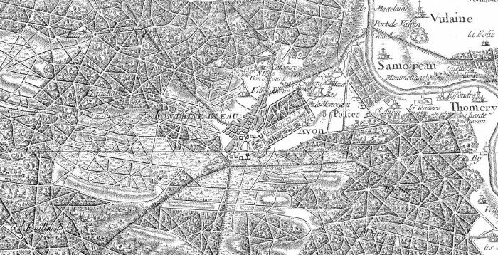 carte-cassini-fontainebleau-ign