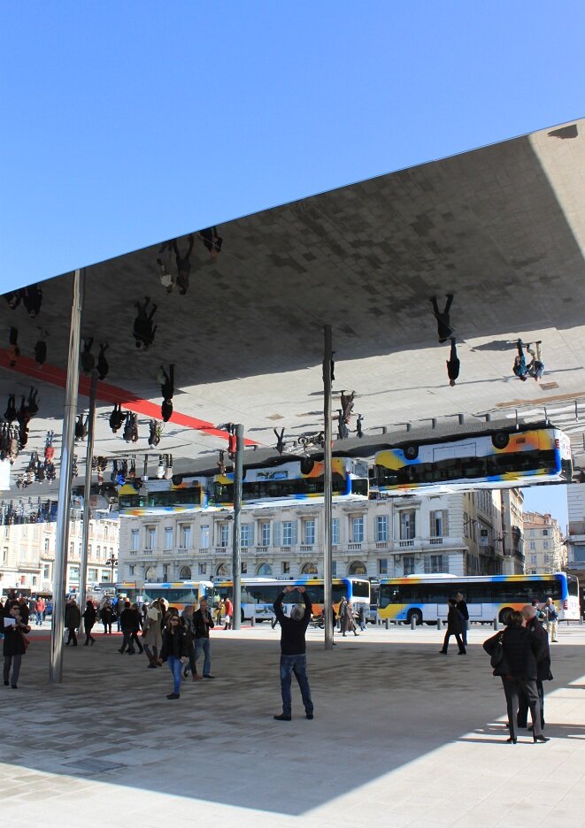 ombriere norman foster Inauguration officielle du Vieux Port à Marseille : reportage photos