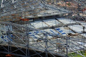 renovation stade velodrome tribune 300x200 Suivez lintégralité du chantier du stade vélodrome à Marseille en direct