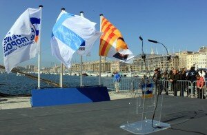 scene vieux port 300x196 Inauguration officielle du Vieux Port à Marseille : reportage photos