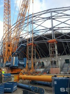 virage nord chantier velodrome 225x300 Suivez lintégralité du chantier du stade vélodrome à Marseille en direct