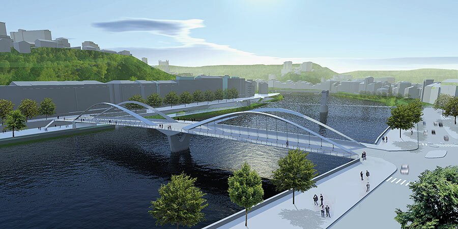 Pont-Schuman-saone