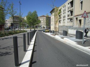 avenue general leclerc place marceau marseille 300x225 Inauguration dune nouvelle entrée de ville apaisée à Marseille Saint Charles