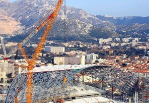 chantier stade velodrome 300x208 Suivez lintégralité du chantier du stade vélodrome à Marseille en direct