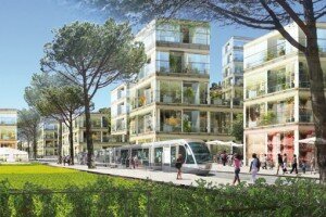 ecoquartier saint isidore nice ikea 300x200 Le nouvel éco quartier Saint Isidore à Nice à côté du nouveau stade Allianz Riviera