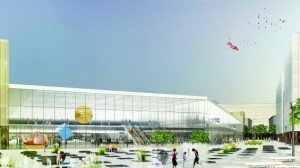 ikea nice wilmotte allianz riviera 300x168 Le nouvel éco quartier Saint Isidore à Nice à côté du nouveau stade Allianz Riviera