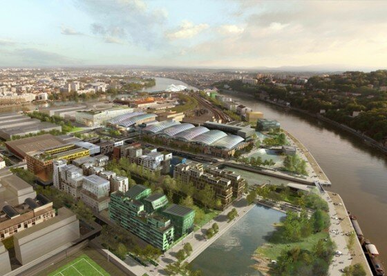 lyon confluence michel desvigne Michel Desvigne