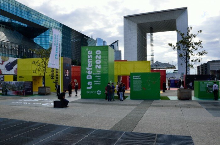 Prsentation du Plan guide des espaces publics de La Dfense