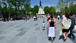 Inauguration de la Place de la Rpublique, Paris