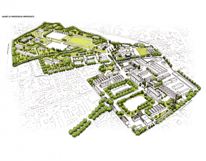 cagence Gilles Sensiniredim21 700x548 Léquipe WEST 8 lauréate pour la reconversion dun site militaire de 35 ha en écoquartier à Montpellier