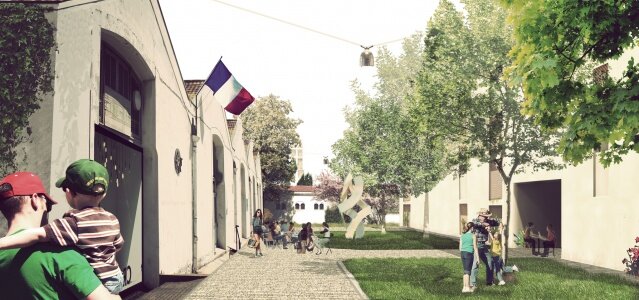 reconversion eai montpellier projet laureat west8 Léquipe WEST 8 lauréate pour la reconversion dun site militaire de 35 ha en écoquartier à Montpellier